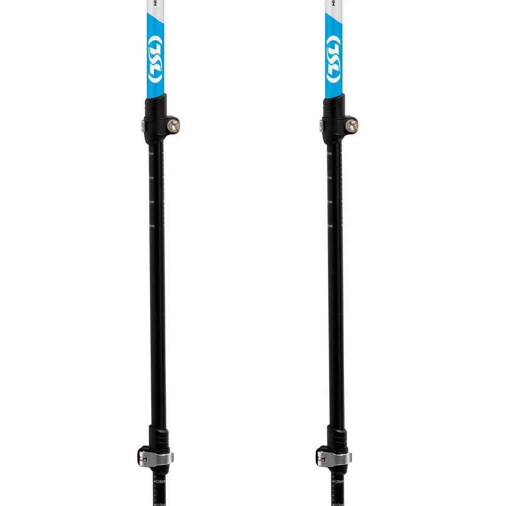 Tsl Outdoor Hiking Aluminium 3 Light Twist Stöcke, Black, 63-135cm Tsl Outdoor Hiking Aluminium 3 Light Twist Stöcke, Black, 63-135cm