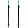 Tsl Outdoor Hiking Aluminium 3 Light Twist Stöcke, Black, 63-135cm
