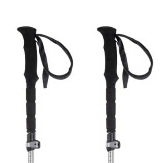 Tsl Outdoor Hiking Aluminium 5 Cross Stöcke, Silver blue, One Size