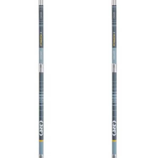 Tsl Outdoor Hiking Aluminium 5 Cross Stöcke, Silver blue, One Size