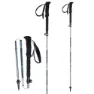 Tsl Outdoor Hiking Aluminium 5 Cross Stöcke, Silver blue, One Size
