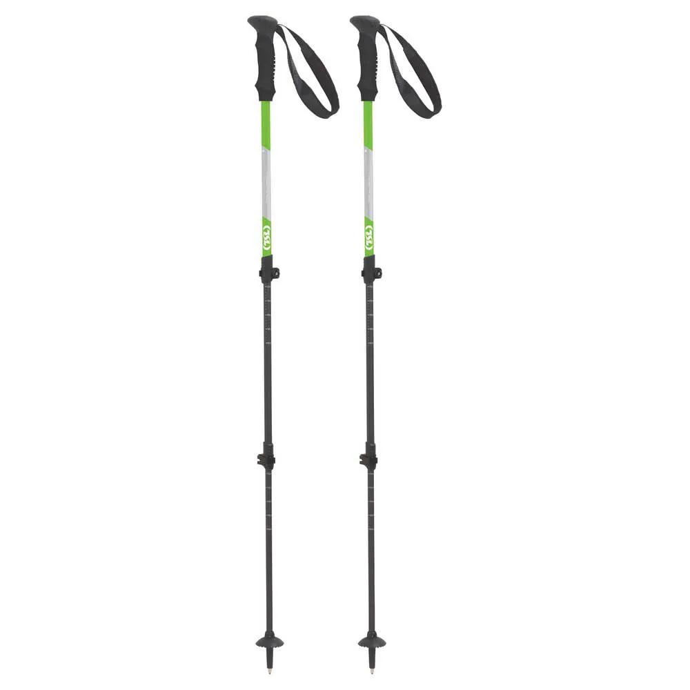 Tsl Outdoor Hiking Aluminium Comp 3 Light Stöcke, Grey / green, 60-125cm Tsl Outdoor Hiking Aluminium Comp 3 Light Stöcke, Grey / green, 60-125cm