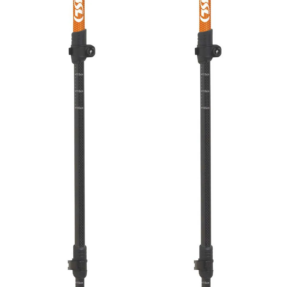 Tsl Outdoor Hiking C3 Light Stöcke, Black / orange, 63-135cm Tsl Outdoor Hiking C3 Light Stöcke, Black / orange, 63-135cm