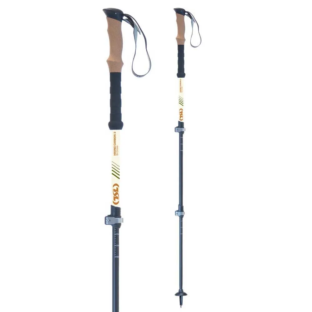 Tsl Outdoor Hiking Carbon 3 Bi Cross Stöcke, Beige, One Size Tsl Outdoor Hiking Carbon 3 Bi Cross Stöcke, Beige, One Size