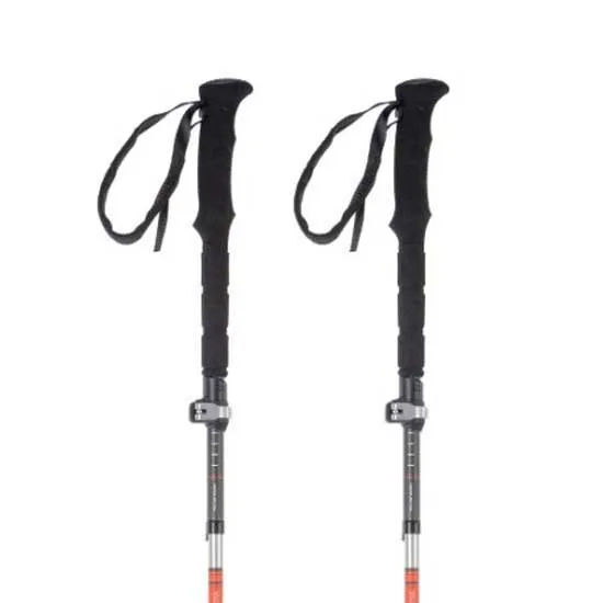 Tsl Outdoor Hiking Carbon 5 Cross Stöcke, Black / orange, One Size Tsl Outdoor Hiking Carbon 5 Cross Stöcke, Black / orange, One Size