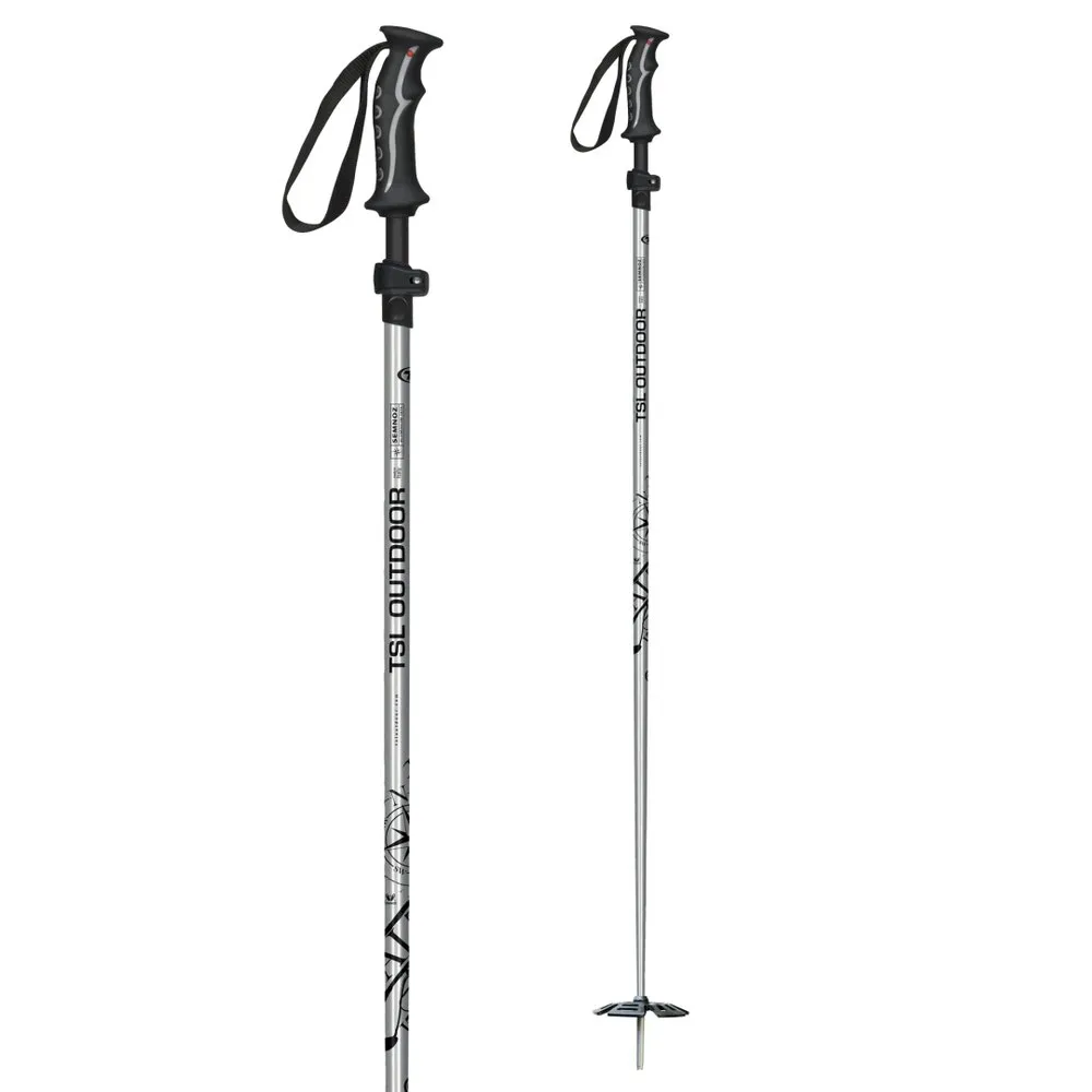 Tsl Outdoor Semnoz Aluminium 2 Stöcke, Grey, One Size Tsl Outdoor Semnoz Aluminium 2 Stöcke, Grey, One Size