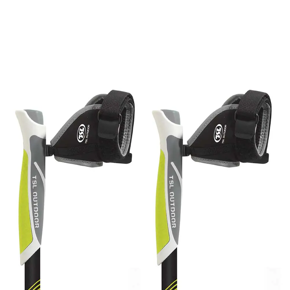 Tsl Outdoor Tactil Alu 2 Stöcke unisex, Green, 78-135cm Tsl Outdoor Tactil Alu 2 Stöcke unisex, Green, 78-135cm