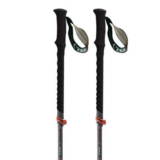 Tsl Outdoor Tour Carbon 5 Cross Twist Stöcke, Black / red, 110-130cm Tsl Outdoor Tour Carbon 5 Cross Twist Stöcke, Black / red, 110-130cm