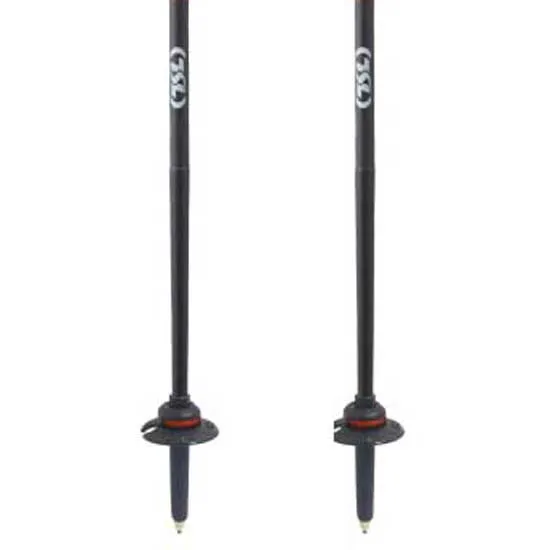 Tsl Outdoor Tour Carbon 5 Cross Twist Stöcke, Black / red, 110-130cm Tsl Outdoor Tour Carbon 5 Cross Twist Stöcke, Black / red, 110-130cm