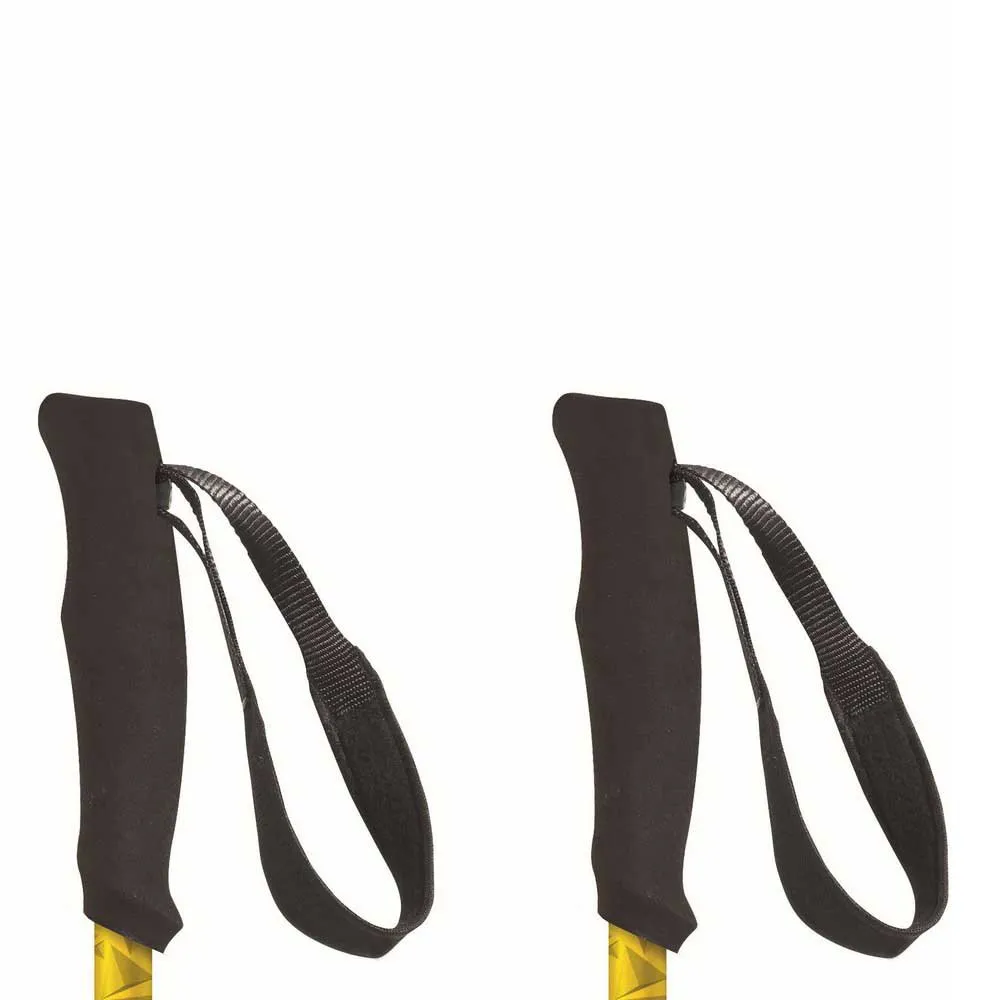 Tsl Outdoor Tour Carbon Compact 3 Light Twist Stöcke, Black / yellow / blue, 62-125cm Tsl Outdoor Tour Carbon Compact 3 Light Twist Stöcke, Black / yellow / blue, 62-125cm