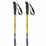 Tsl Outdoor Tour Carbon Compact 3 Light Twist Stöcke, Black / yellow / blue, 62-125cm