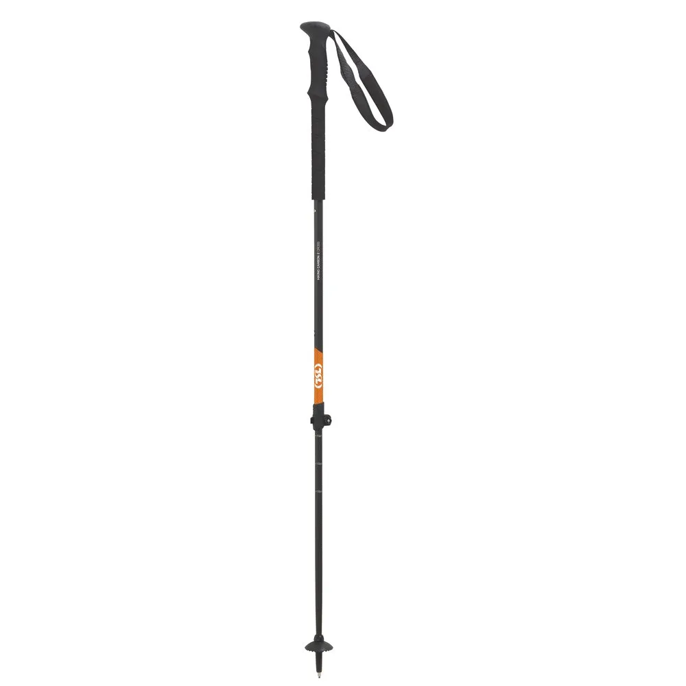 Tsl Outdoor Tsl Hiking Carbon 2 Cross Stöcke, Black / orange, 78-135cm Tsl Outdoor Tsl Hiking Carbon 2 Cross Stöcke, Black / orange, 78-135cm