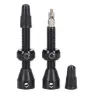 Tubolight Brass Mtb Tubeless Ventile 2 Einheiten, Black, 40mm