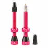 Tubolight Presta Tubeless Ventile, Pink, 50mm