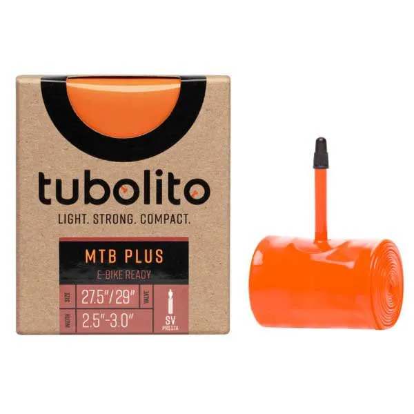 Tubolito Mtb Plus Presta 42 Mm Fahrradschlauch, Orange, 27.5-29", 2.50-3.00 Tubolito Mtb Plus Presta 42 Mm Fahrradschlauch, Orange, 27.5-29", 2.50-3.00