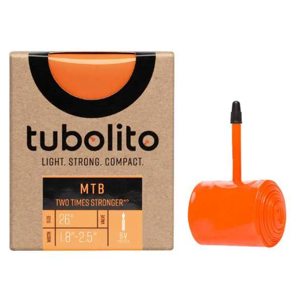 Tubolito Mtb Presta 42 Mm Fahrradschlauch, Orange, 26", 1.80-2.50 Tubolito Mtb Presta 42 Mm Fahrradschlauch, Orange, 26", 1.80-2.50