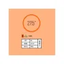 Tubolito Mtb Psens Fahrradschlauch, Orange, 27.5", 1.80-2.50