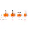 Tubolito Mtb Psens Presta 42 Mm Fahrradschlauch, Orange, 27.5/29", 1.8-2.5
