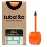 Tubolito Presta 60 Mm Fahrradschlauch, Orange, 700C, 18-32