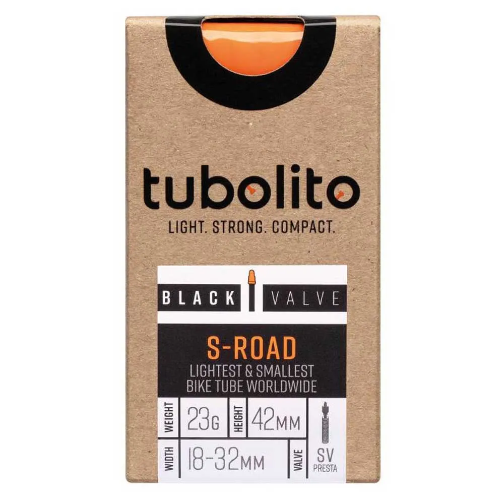 Tubolito S-road Presta 42 Mm Fahrradschlauch, Orange, 700, 18-32 Tubolito S-road Presta 42 Mm Fahrradschlauch, Orange, 700, 18-32