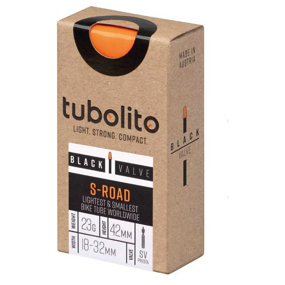Tubolito S-road Presta 42 Mm Fahrradschlauch, Orange, 700, 18-32 Tubolito S-road Presta 42 Mm Fahrradschlauch, Orange, 700, 18-32