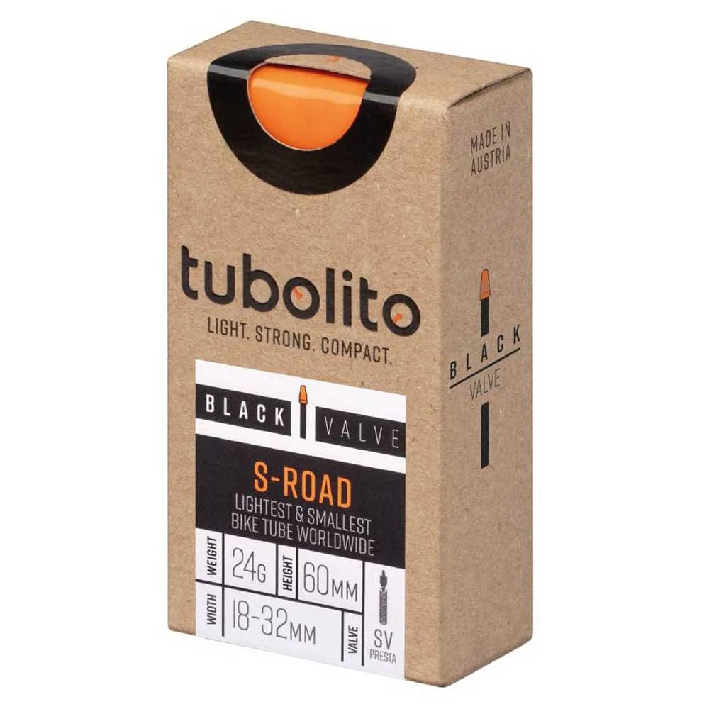 Tubolito S-road Presta 60 Mm Fahrradschlauch, Orange, 700, 18-32 Tubolito S-road Presta 60 Mm Fahrradschlauch, Orange, 700, 18-32
