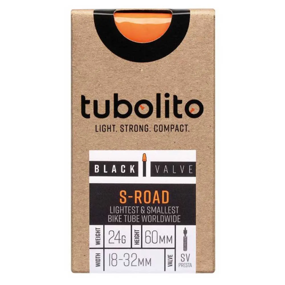 Tubolito S-road Presta 60 Mm Fahrradschlauch, Orange, 700, 18-32 Tubolito S-road Presta 60 Mm Fahrradschlauch, Orange, 700, 18-32