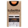 Tubolito S-road Presta 60 Mm Fahrradschlauch, Orange, 700, 18-32