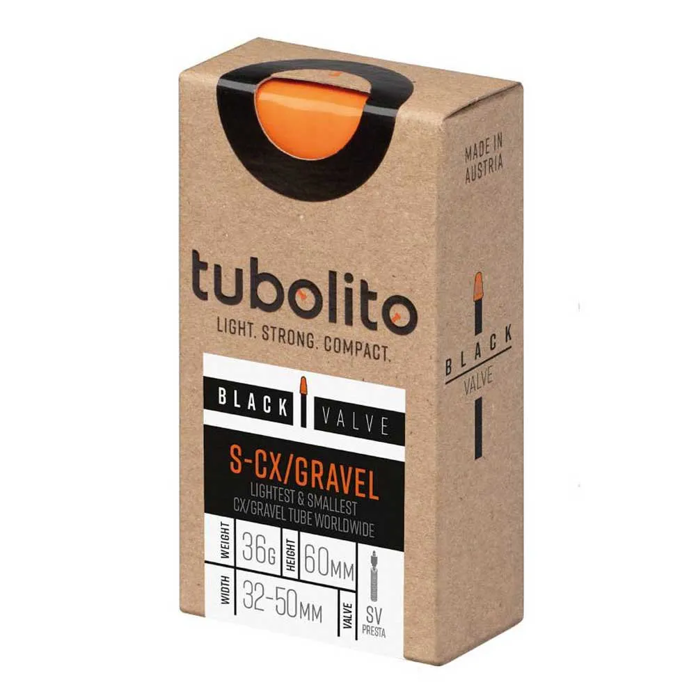 Tubolito S-tubo Cx-gravel All Fahrradschlauch, Orange, 700C, 32-50 Tubolito S-tubo Cx-gravel All Fahrradschlauch, Orange, 700C, 32-50