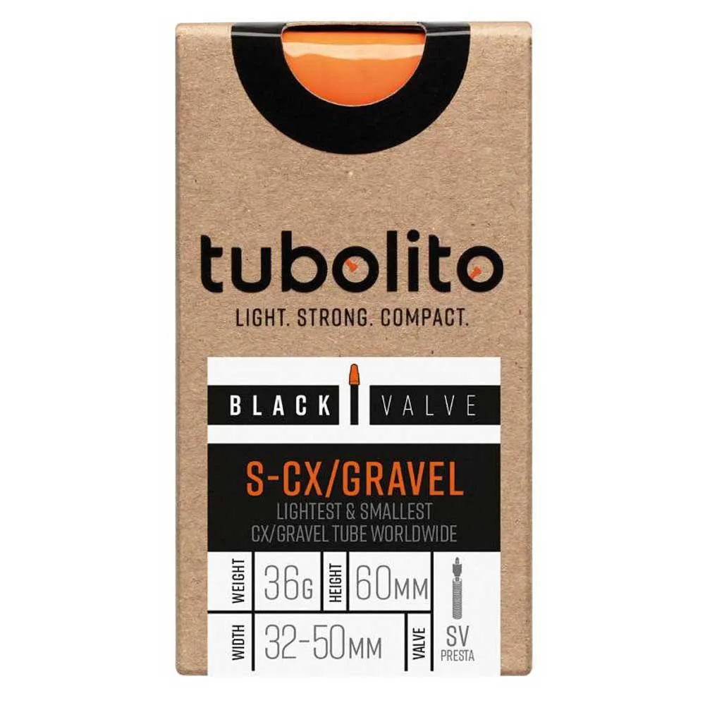Tubolito S-tubo Cx-gravel All Fahrradschlauch, Orange, 700C, 32-50 Tubolito S-tubo Cx-gravel All Fahrradschlauch, Orange, 700C, 32-50