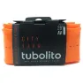 Tubolito Tubo City/tour Fahrradschlauch, Orange, 700, 30-47