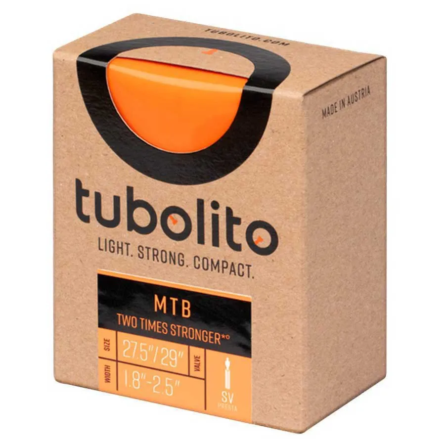 Tubolito Tuo-mtb Presta 42 Mm Fahrradschlauch, Black, 27.5-29", 1.8-2.5 Tubolito Tuo-mtb Presta 42 Mm Fahrradschlauch, Black, 27.5-29", 1.8-2.5