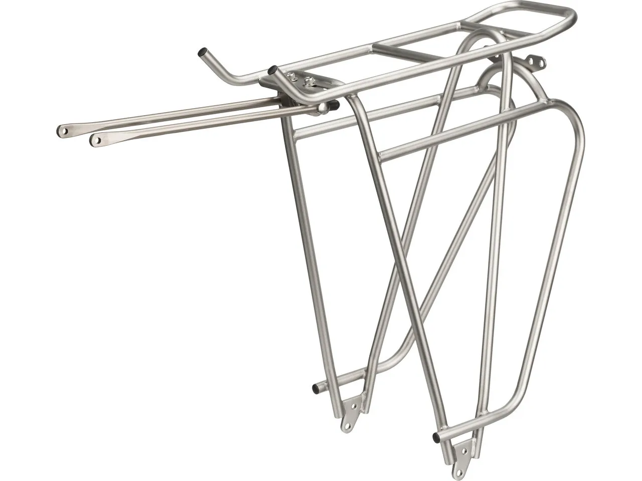 Tubus Cosmo Edelstahl Gepäckträger, Grau, One Size
