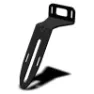 Tubus E-bike Racktime Kennzeichenhalter, Black, One Size