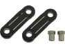 Tubus Lampenhalter-Schelle für tubus Gepäckträger Carry/Airy Titan, Schwarz, one_size