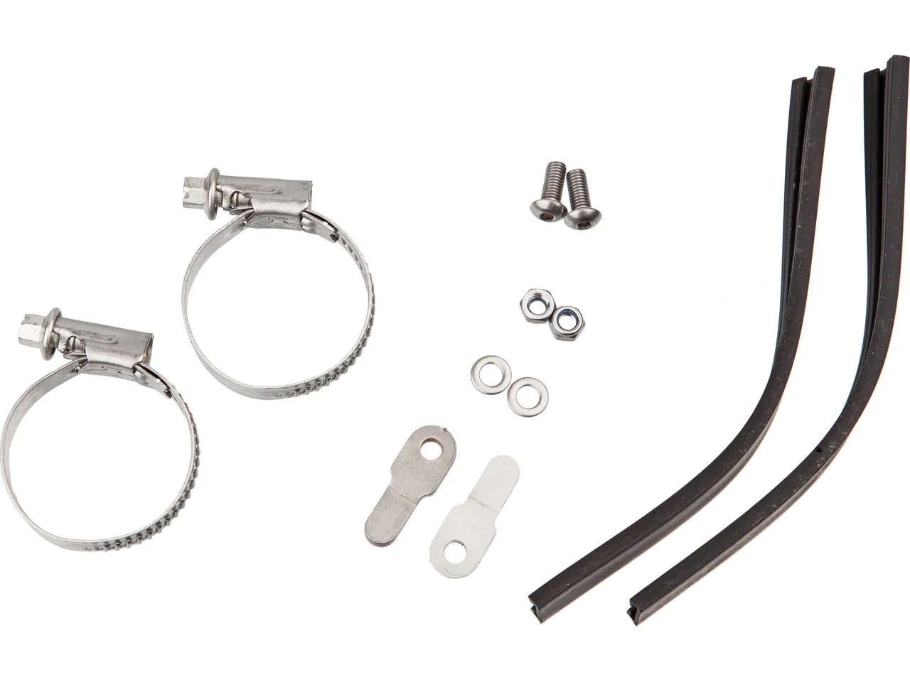 Tubus Lowrider Montageset, Black / silver, One Size