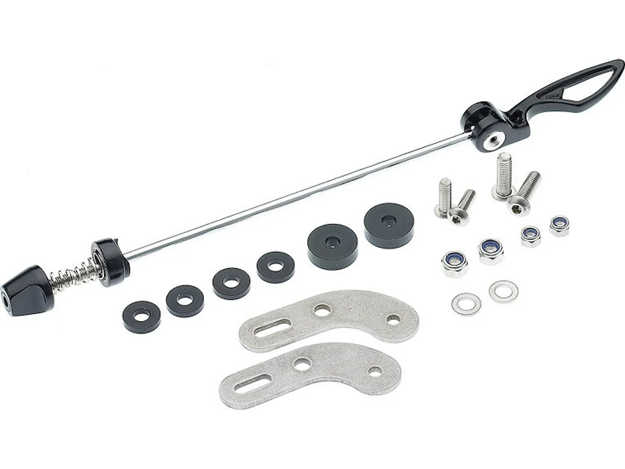 Tubus Schnellspanneradapter für HR-Gepäckträger, Schwarz, one_size Tubus Schnellspanneradapter für HR-Gepäckträger, Schwarz, one_size