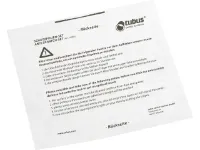 Tubus Schutzfolien-Set für Tubus-Gepäckträger Tubus Schutzfolien-Set für Tubus-Gepäckträger