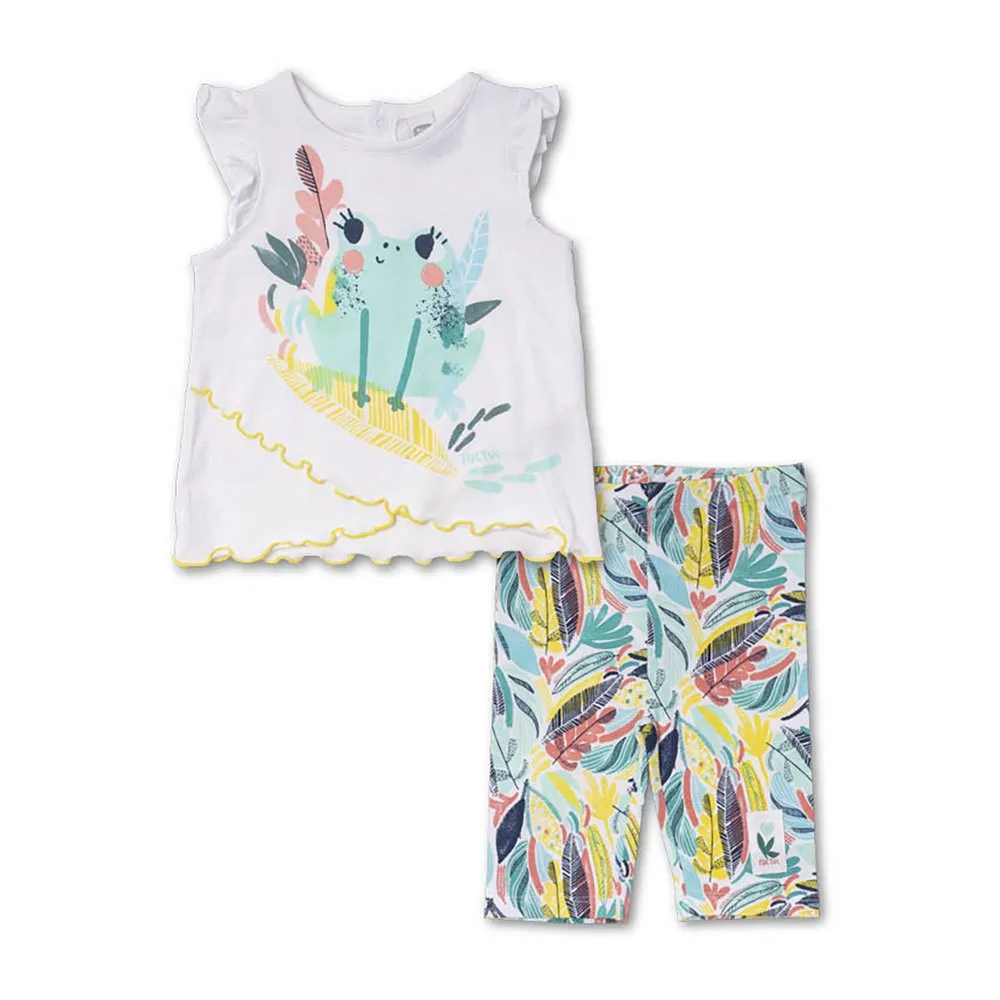Tuc Tuc Treasure Island Set Ohne Ärmel, White, 18MON