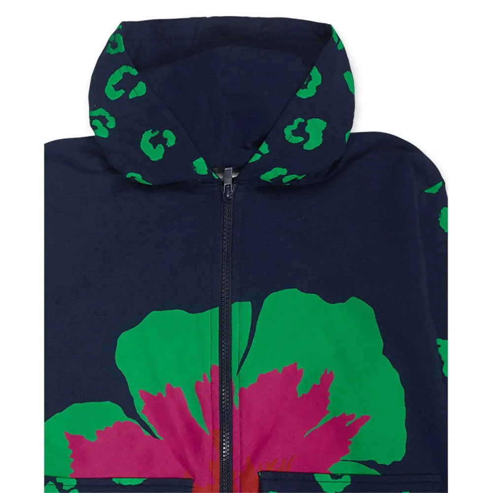 Tuc Tuc Wild Flower Jacke, Navy, 4Y Tuc Tuc Wild Flower Jacke, Navy, 4Y