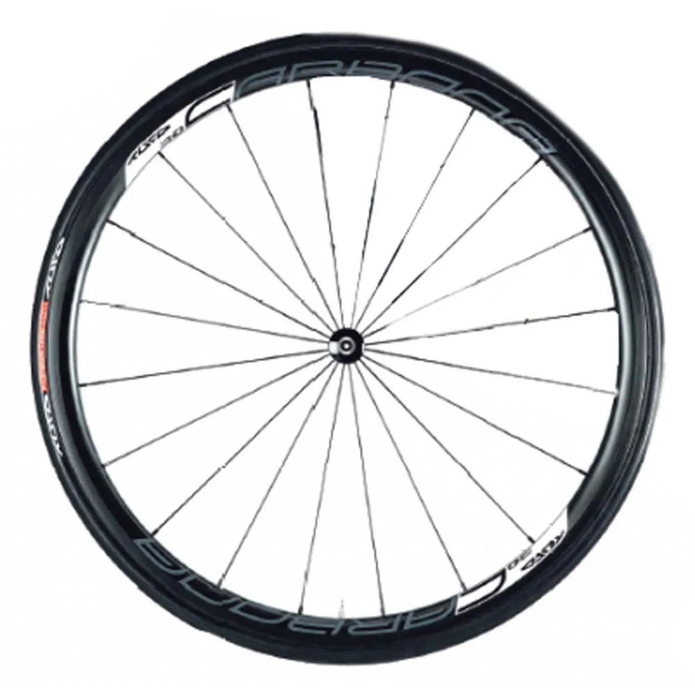 Tufo Carbona 30 Tubular Rennrad-vorderrad, Black, 12 x 100mm Tufo Carbona 30 Tubular Rennrad-vorderrad, Black, 12 x 100mm