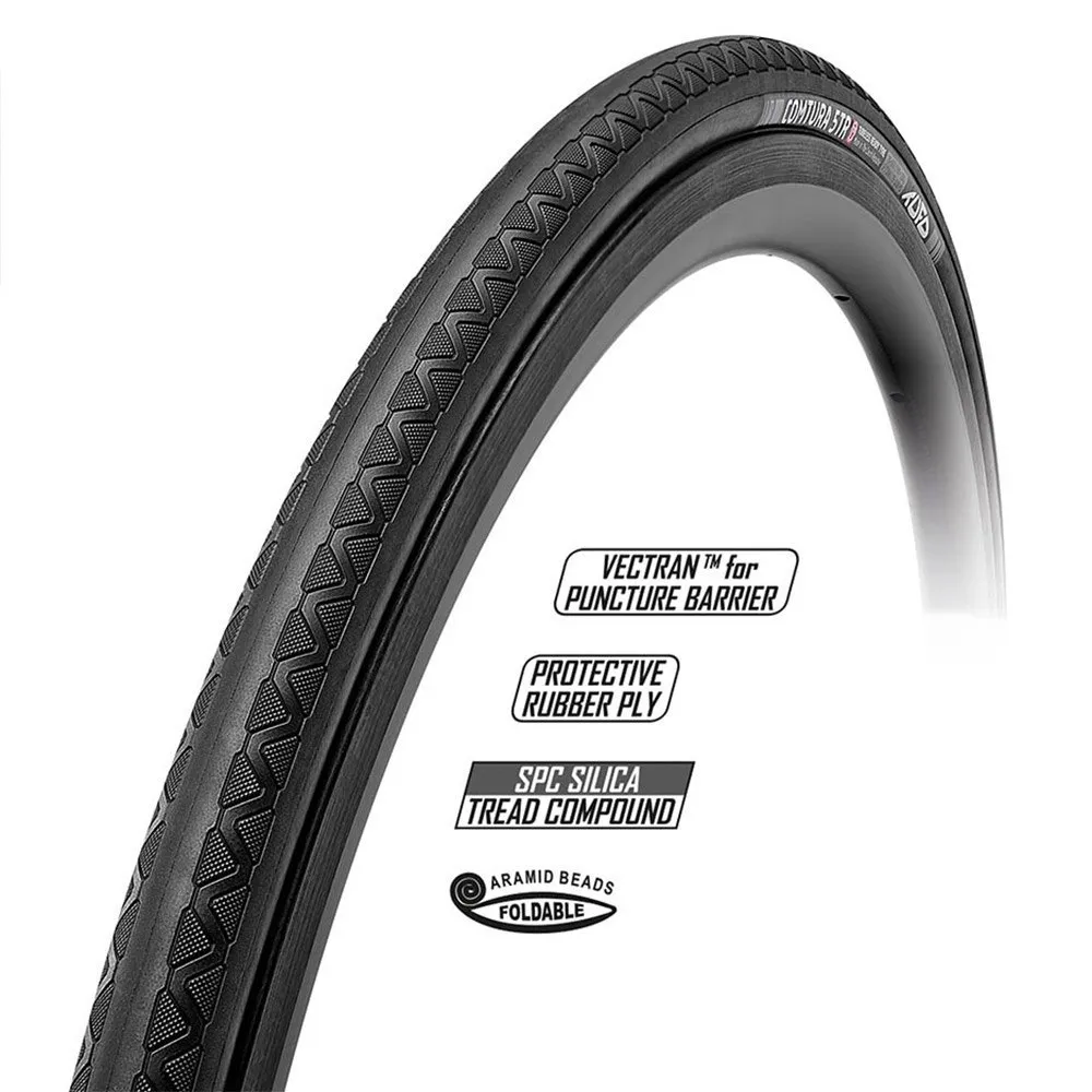 Tufo Comtura 5tr Tubeless 700c X 25 Rennradreifen, Black, 700C x 25 Tufo Comtura 5tr Tubeless 700c X 25 Rennradreifen, Black, 700C x 25