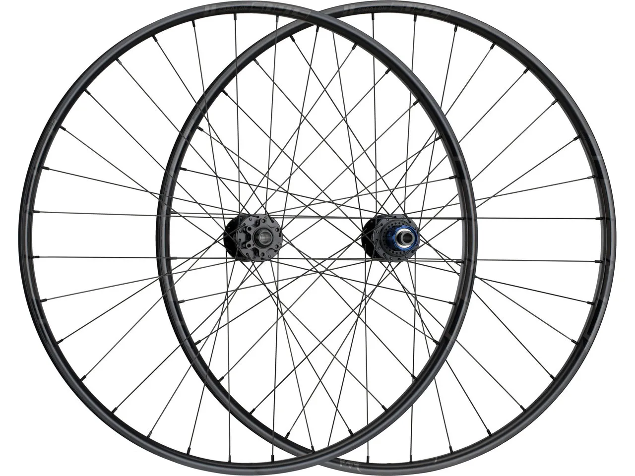 Tune Race 23 Boost Disc 6-Loch 29" Laufradsatz Modell 2021, Schwarz, 29" Satz (VR 15 x 110 Boost + HR 12 x 148 Boost) Shimano