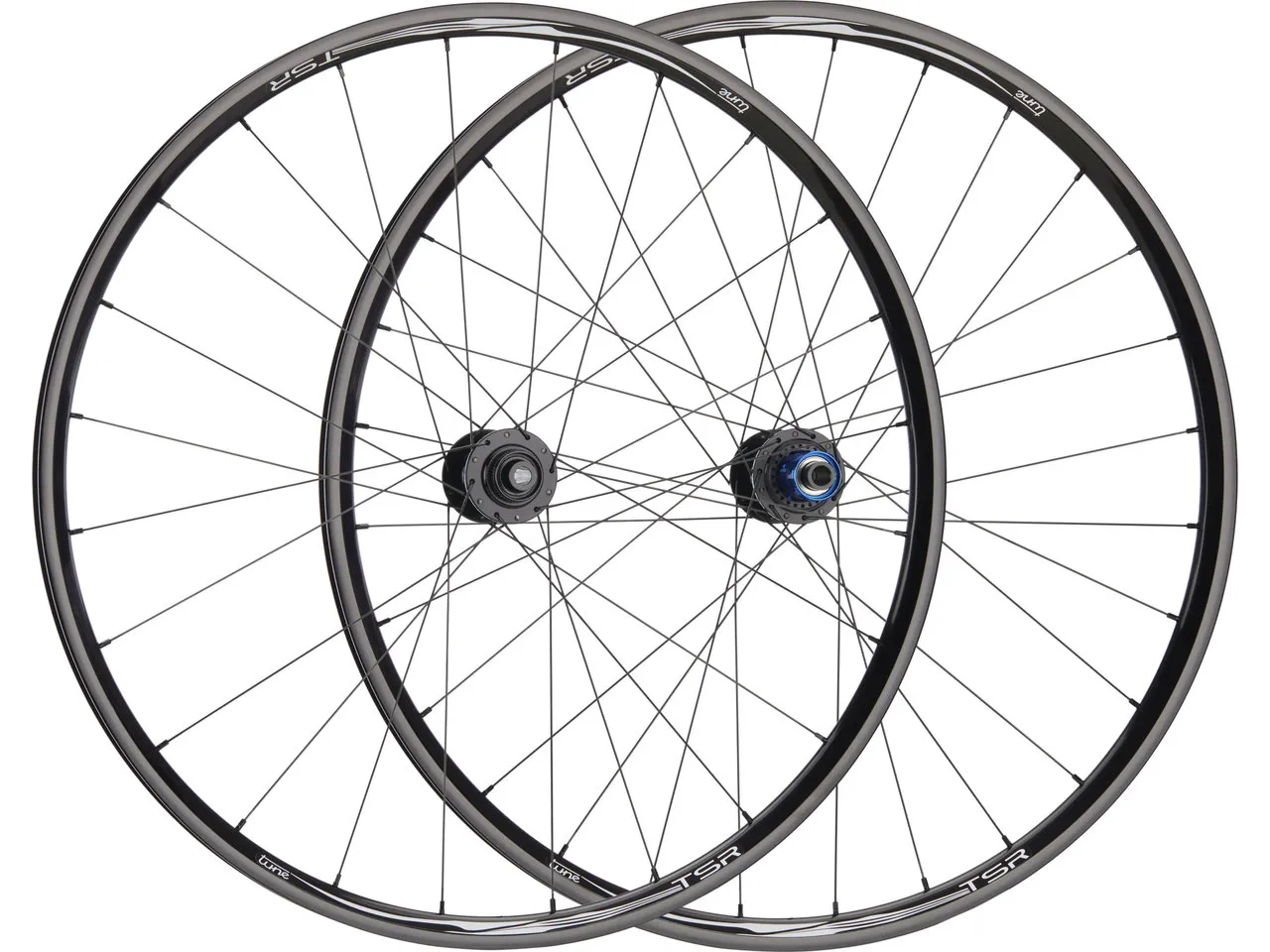 Tune TSR22 Disc Center Lock 28" Laufradsatz, Schwarz, 28" Satz (VR 12 x 100 + HR 12 x 142) Shimano Tune TSR22 Disc Center Lock 28" Laufradsatz, Schwarz, 28" Satz (VR 12 x 100 + HR 12 x 142) Shimano