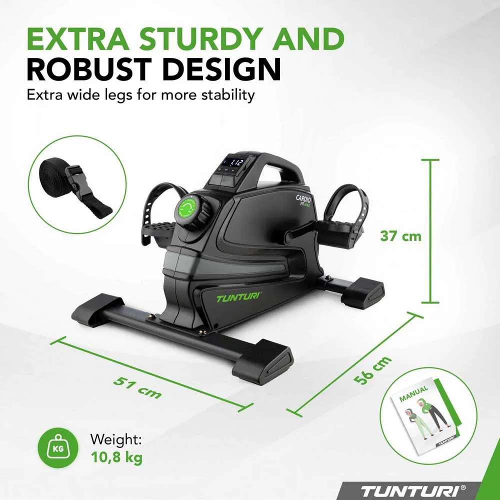 Tunturi Cardio Fit M45 Heimtrainer, Black, One Size Tunturi Cardio Fit M45 Heimtrainer, Black, One Size