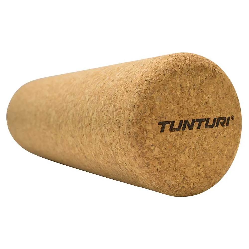 Tunturi Cork Massage-roller, Brown, One Size Tunturi Cork Massage-roller, Brown, One Size