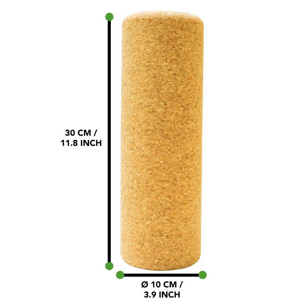 Tunturi Cork Massage-roller, Brown, One Size Tunturi Cork Massage-roller, Brown, One Size