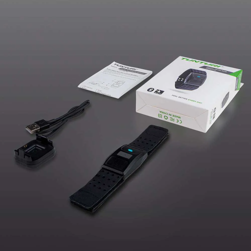Tunturi Digital Pulssensor, Black Tunturi Digital Pulssensor, Black