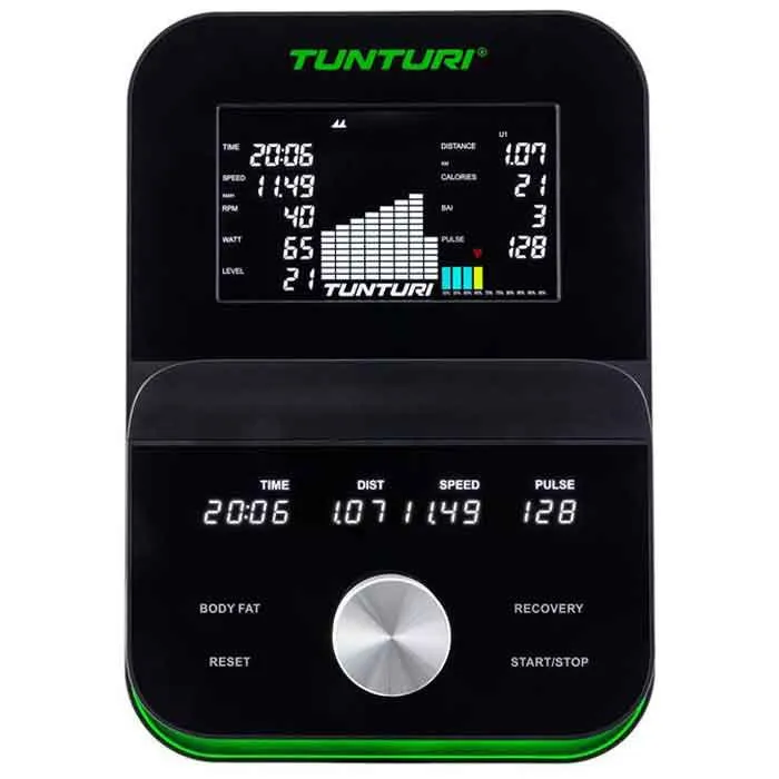 Tunturi E60r Signature Heimtrainer, Black / grey, One Size Tunturi E60r Signature Heimtrainer, Black / grey, One Size