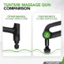 Tunturi Mg70 Pro Massagepistole, Black, One Size